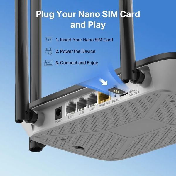 Wi-Fi-маршрутизатор Mercusys MB115-4G 585067ua фото