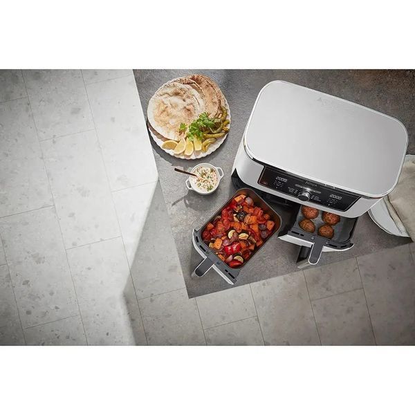 Мультипіч (аерофритюрниця) Ninja Foodi Max Dual Zone AF400EUWH 568828 фото