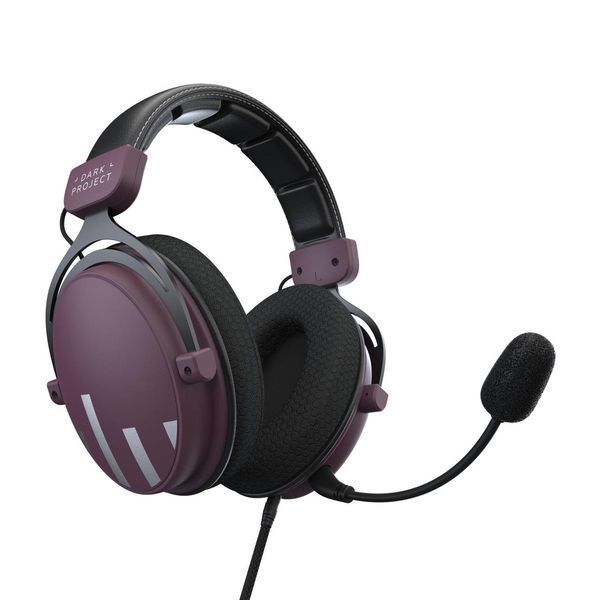 Навушники з мікрофоном Dark Project One HS4 Wired Pale Purple/Black (DPO-HS-5004) 623396ua фото