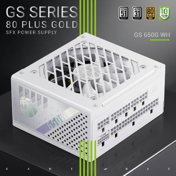 Блок питания GameMax GS-650G V25 White 630409ua фото