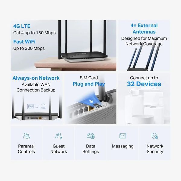 Wi-Fi-маршрутизатор Mercusys MB115-4G 585067ua фото