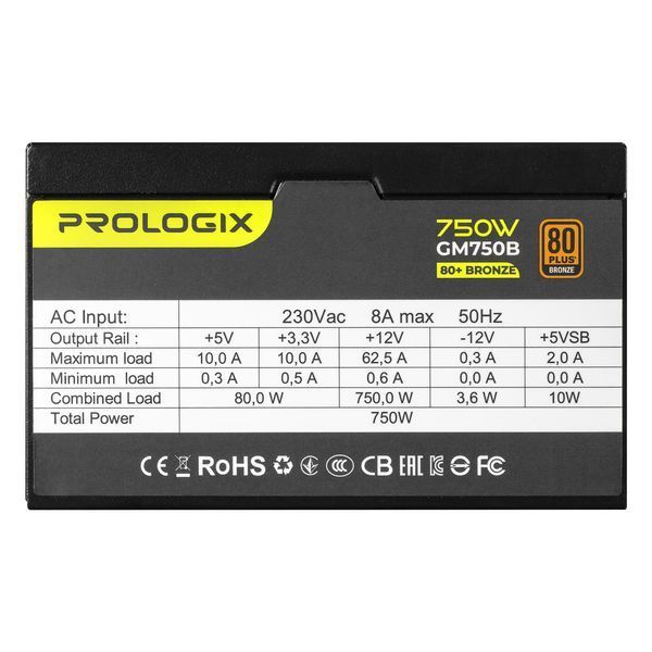Блок питания Prologix GM750B 622640ua фото