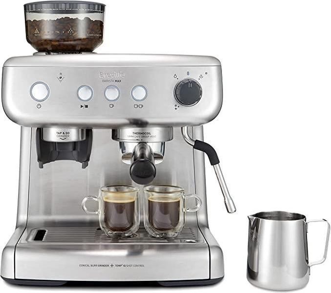Кавоварка ріжкова еспресо Breville Barista Max VCF126X 312037 фото
