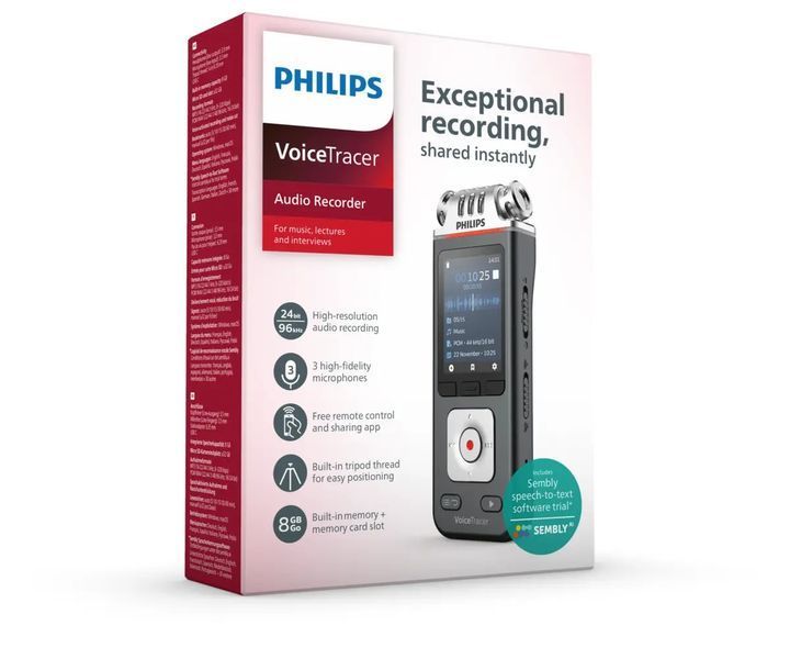 Цифровой диктофон Philips DVT6115 569610 фото