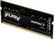 Пам'ять для ноутбуків Kingston FURY 16 GB SO-DIMM DDR4 3200 MHz Impact (KF432S20IB/16) 361503ua фото 2
