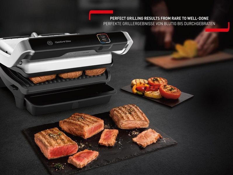 Електрогриль притискний Tefal OptiGrill Elite GC750D30 290241ua фото