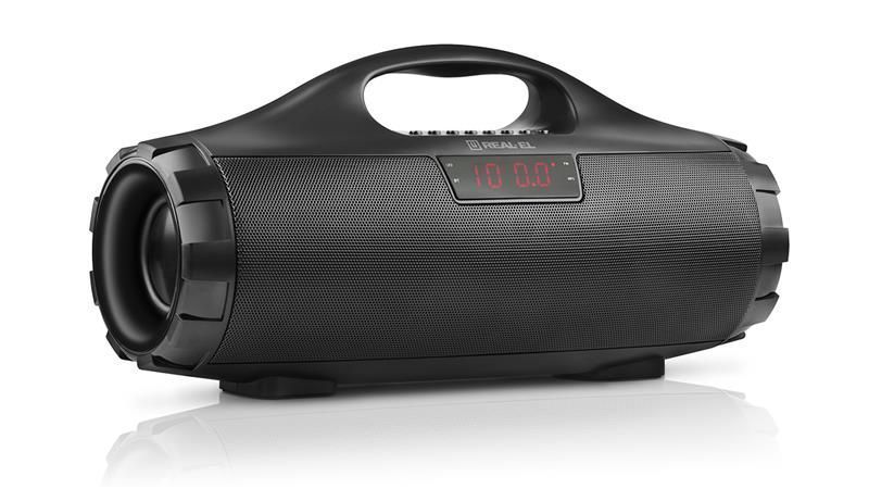 Портативна колонка Real-El X-731 Black (EL121600015) 580017ua фото
