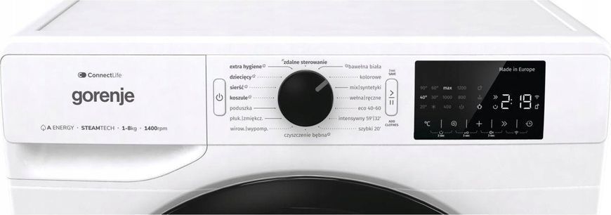Пральна машина автоматична Gorenje WPNEI84A1SWIFI/UA 597813ua фото