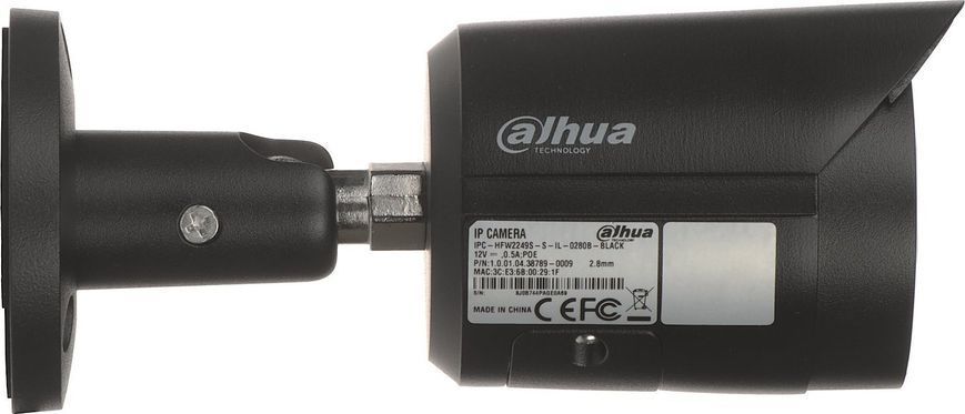 IP-камера Dahua Technology IPC-HFW2249S-S-IL-0280B Black 564453 фото