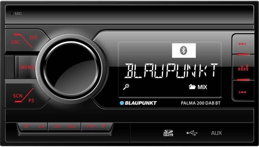 Бездисковая MP3-магнитола Blaupunkt Palma 200 DAB BT 602538 фото