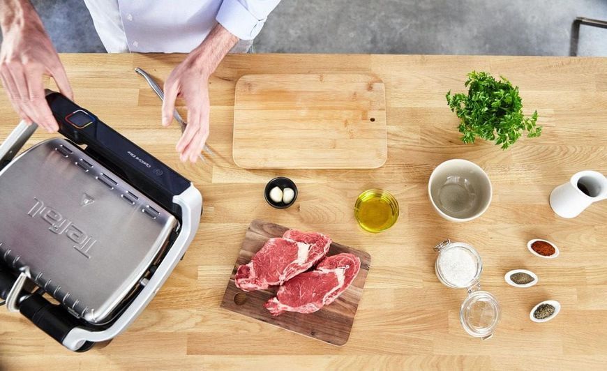 Електрогриль притискний Tefal OptiGrill Elite GC750D30 290241ua фото