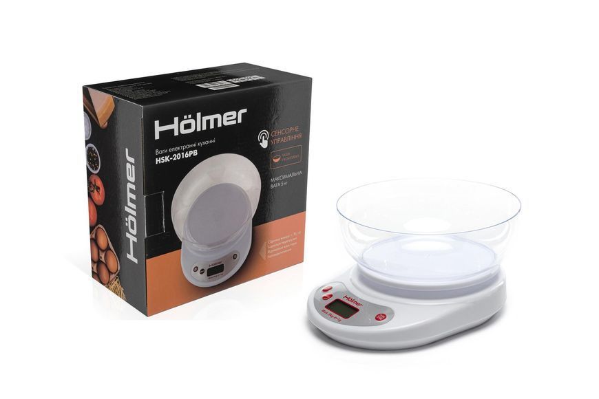 Весы кухонные электронные Holmer HSK-2014SS 577391ua фото