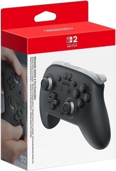 Геймпад Nintendo Switch 2 Pro Controller Black 604397 фото