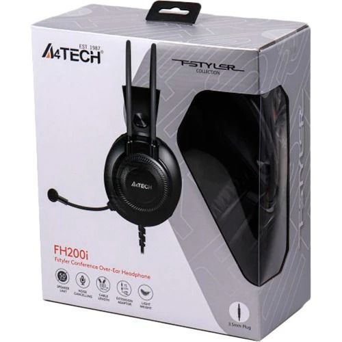 Навушники з мікрофоном A4Tech FH200i Grey 579325ua фото