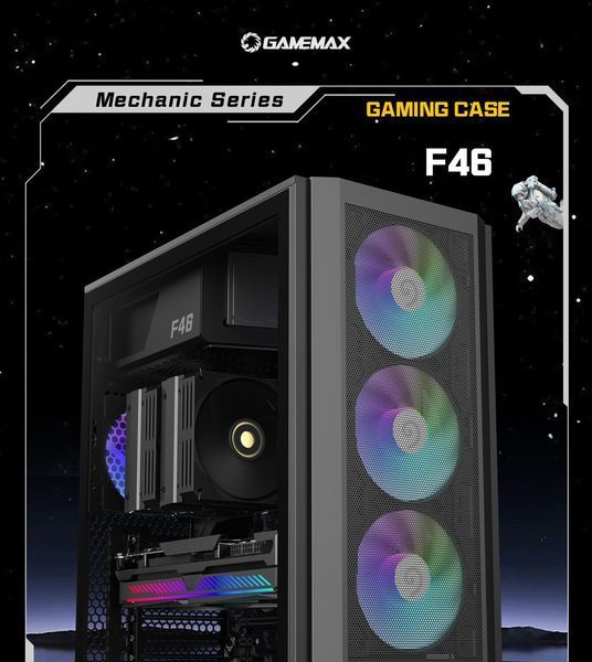 Корпус GameMax F46 BK 630516ua фото