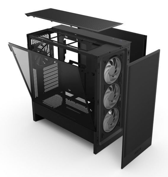 Корпус NZXT H5 Flow Black (CC-H52FB-R1) 531851 фото