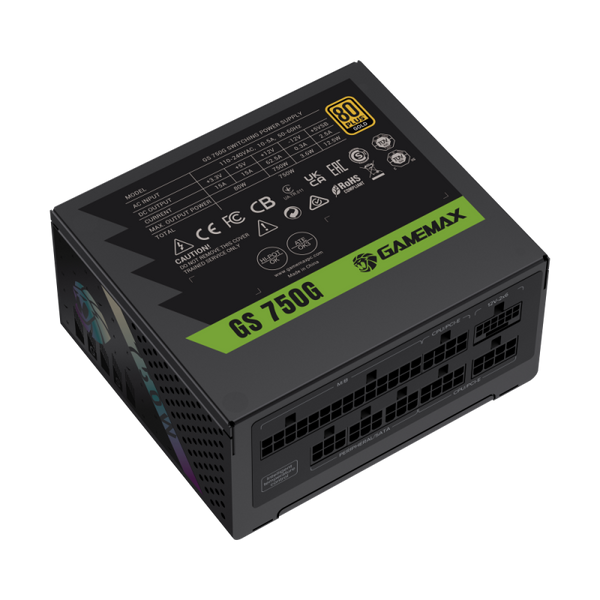 Блок живлення GameMax GS-750G V25 Black 630410ua фото