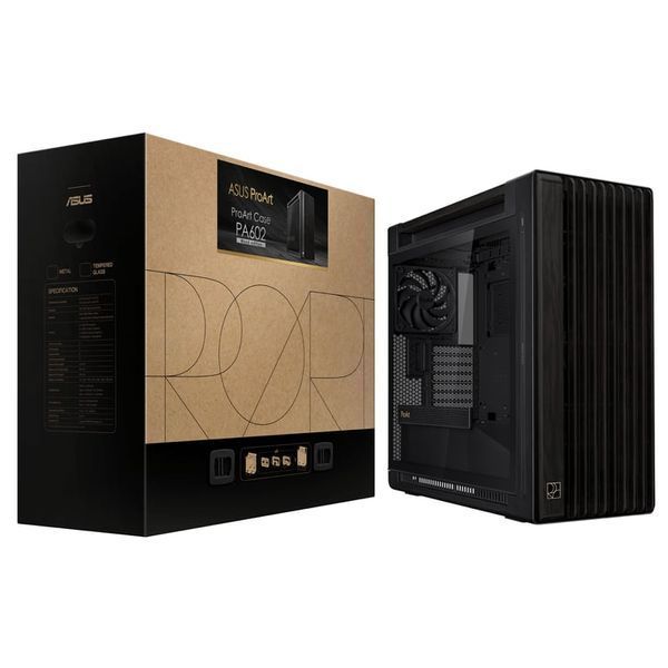 Корпус Asus ProArt PA602 Wood Edition Black (90DC00J0-B09010) 570929ua фото
