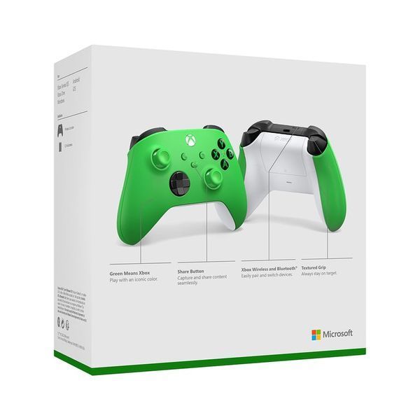 Геймпад Microsoft Xbox Series X | S Wireless Controller Velocity Green (QAU-00091) 517248ua фото