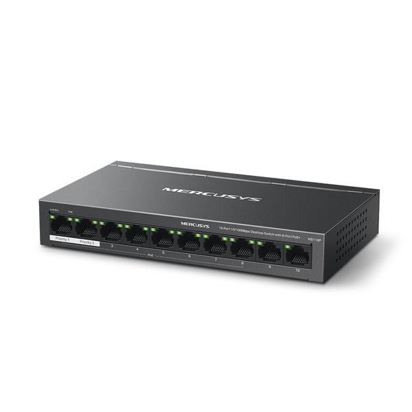Комутатор керований Mercusys MS110P 526360ua фото