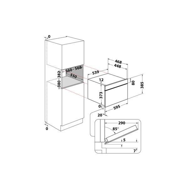Микроволновка с грилем Whirlpool WMD7O4TB 572882ua фото