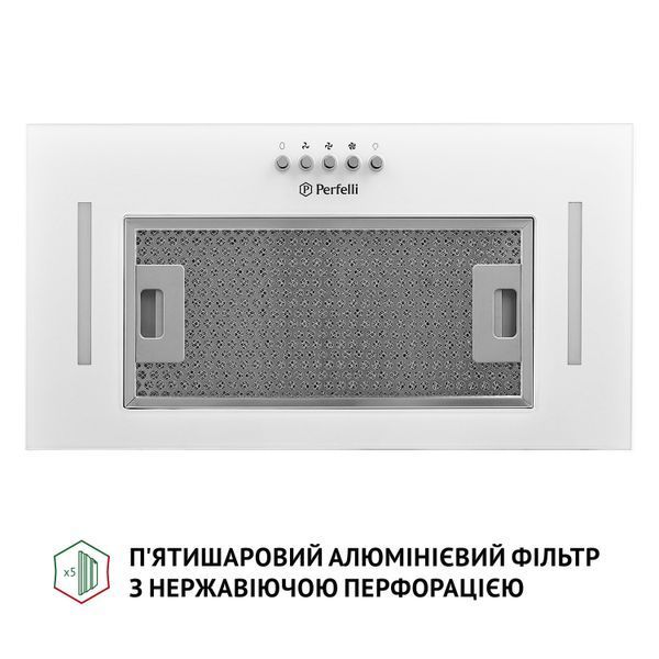 Витяжка вбудована Perfelli BI 5684 WH 1000 LED 627883ua фото