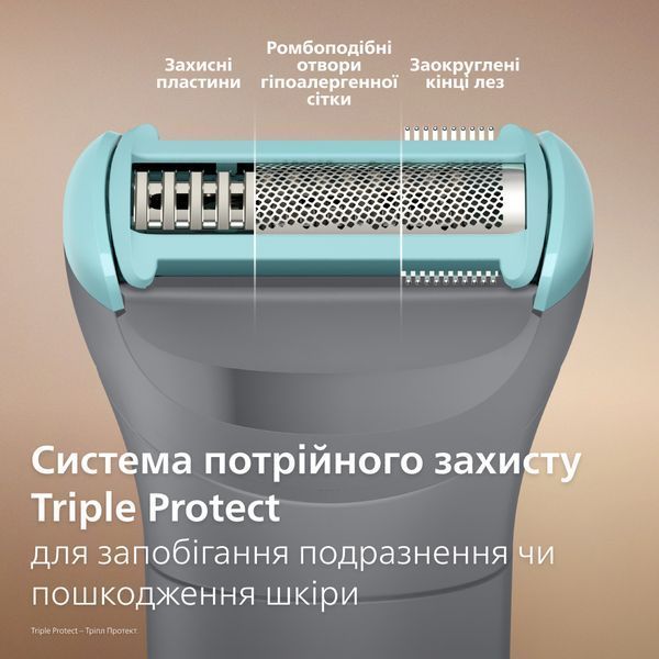 Триммер для тела (бодигрумер) Philips Body Groomer 3000 Series BG3480/15 617837ua фото