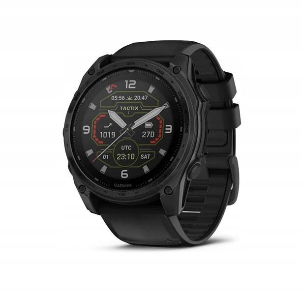 Смарт-годинник Garmin Tactix 8 - 51 mm Solar Includes Applied Ballistics Ultralight Solver (010-03407-00/01) 621715 фото