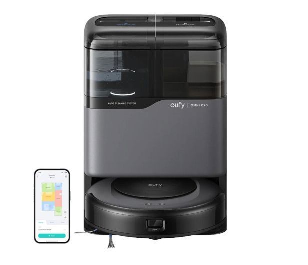 Робот-пилосос Eufy Omni C20 Black 615958 фото