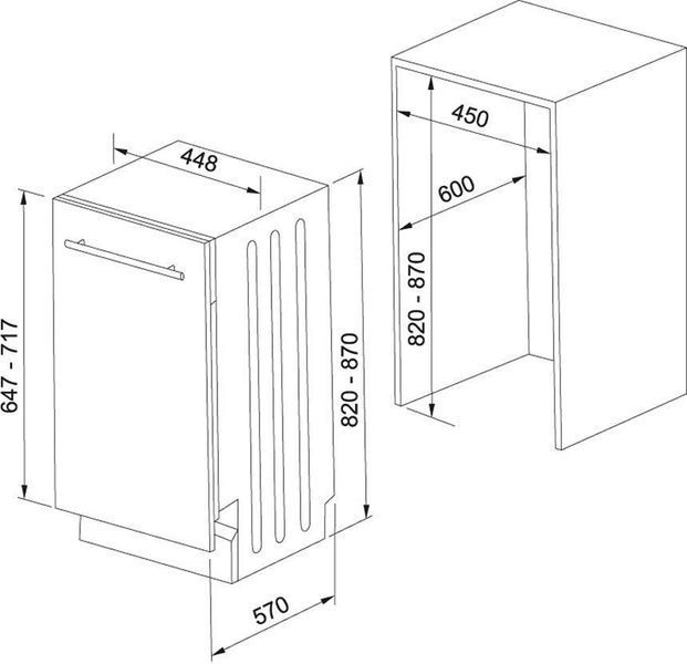 Посудомийна машина Franke FDW 410 E8P A+ (117.0282.453) 499363 фото