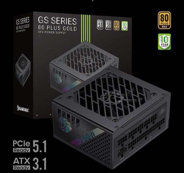 Блок живлення GameMax GS-750G V25 Black 630410ua фото