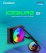 Водяное охлаждение GameMax Iceburg 120 Black 628003ua фото 14