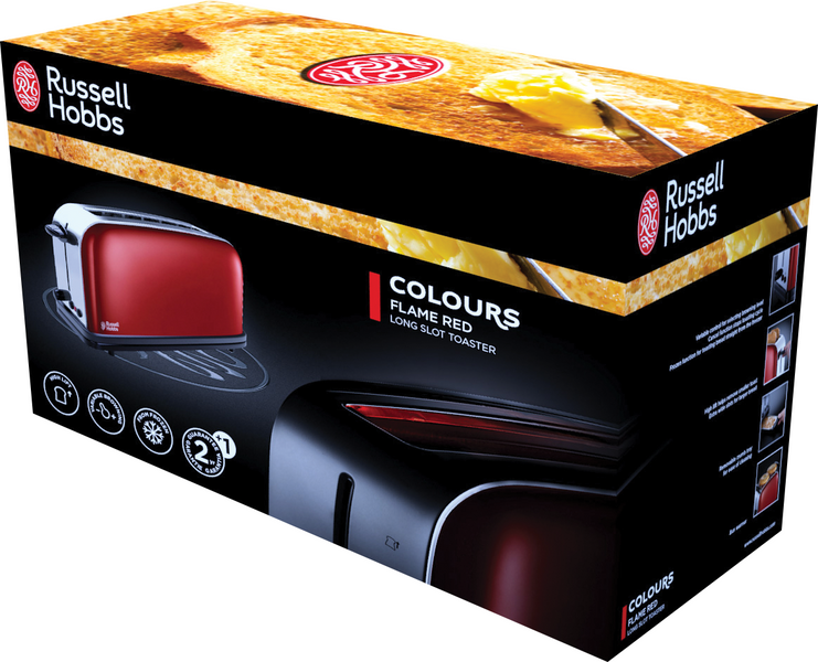 Тостер Russell Hobbs Flame Red 21391-56 469228ua фото
