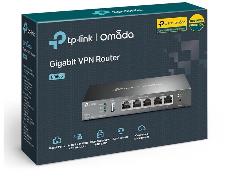 Маршрутизатор (роутер) TP-Link ER605 (TL-R605) 351577ua фото