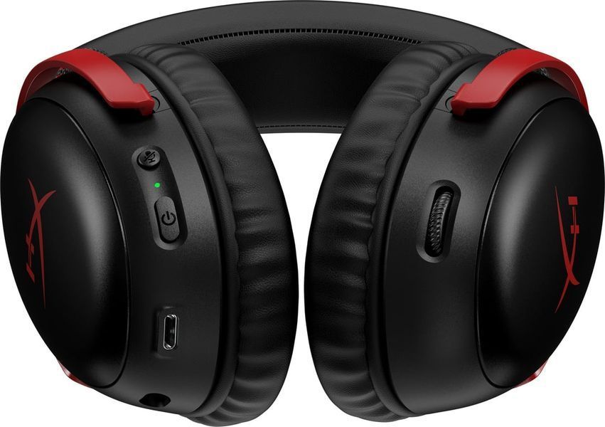 Навушники з мікрофоном HyperX Cloud III Wireless Black/Red (77Z46AA) 507391 фото