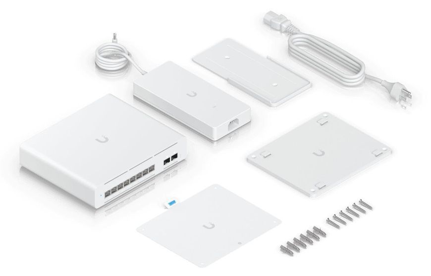 Коммутатор управляемый уровня 3 Ubiquiti USW-PRO-XG-8-POE 619970ua фото