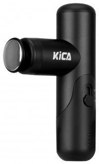 Перкусійний масажер Kica Mini 3-Black 621104 фото