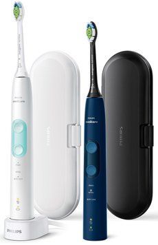 Набір із 2-х електричних зубних щіток Philips Sonicare ProtectiveClean 5100 HX6851/34 377710 фото