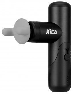 Перкусійний масажер Kica Mini 3-Black 621104 фото
