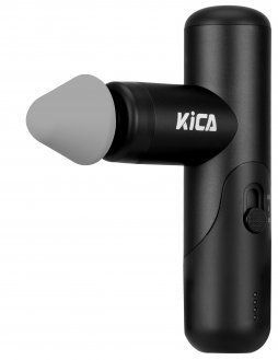 Перкусійний масажер Kica Mini 3-Black 621104 фото