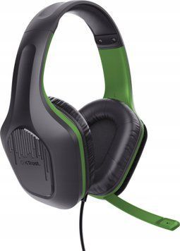 Наушники с микрофоном Trust GXT 415X Zirox Black/Green (24994) 548214ua фото