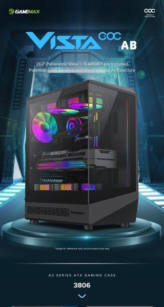 Корпус GameMax Vista COC AB 628411ua фото