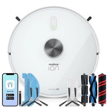 Робот-пылесос Niceboy ION Charles i10 White 587979 фото