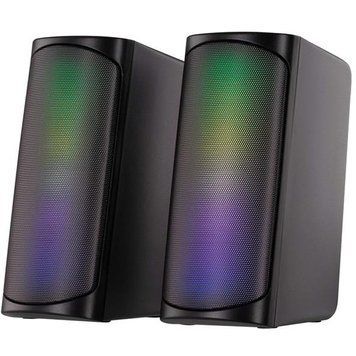 Мультимедійна акустика 2E PCS231 RGB Matrix 2.0 USB Black (2E-PCS231BK) 623298ua фото