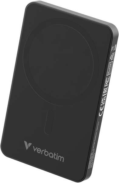 Зовнішній акумулятор (павербанк) Verbatim Essential 5000mAh Black (32225) 619769 фото
