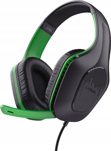 Навушники з мікрофоном Trust GXT 415X Zirox Black/Green (24994) 548214ua фото
