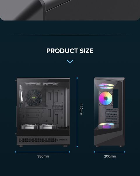 Корпус GameMax Vista COC AB 628411ua фото