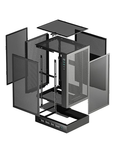 Корпус Deepcool CH170 Digital Black (R-CH170-BKNPI0D-G-1) 570958 фото
