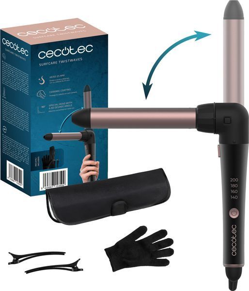 Плойка конусная Cecotec SurfCare TwistWaves 621203 фото