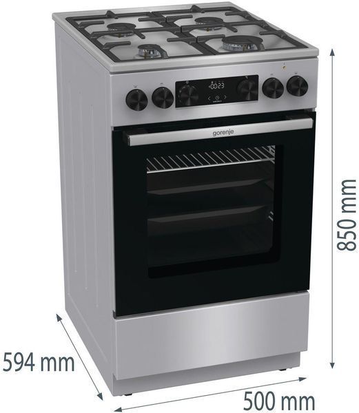 Комбінована плита Gorenje GKS5C70HXF 578262ua фото